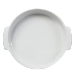 Forma Redonda Assar e Servir Branca 25 cm