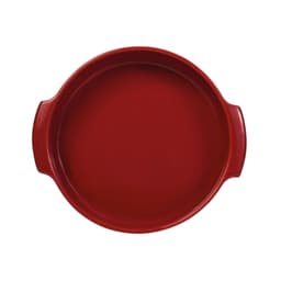 Forma Redonda Assar e Servir Vermelha 21 cm