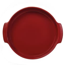 Forma Redonda Assar e Servir Vermelha 25 cm