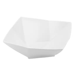 Tigela Quadrada Elite Branca 28 cm