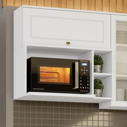 Nicho para Micro-ondas Nova York Branco