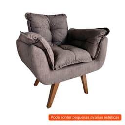 [OUTLET] Poltrona Opalla IV Marrom