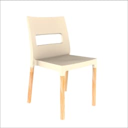 Cadeira Vezo Wood Fendi