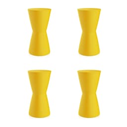 Conjunto com 4 Bancos Dub Amarelo