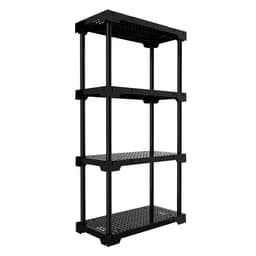 Estante Poly Preta (127x75 cm)