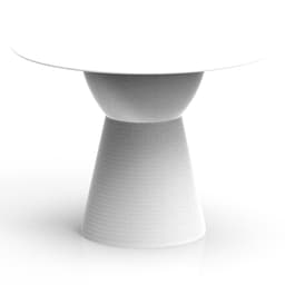 Mesa de Centro Redonda Sili Branca
