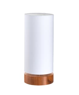 Abajur de Mesa branco madeira