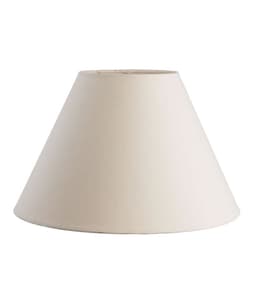 Cúpula Cônica bege para abajur M