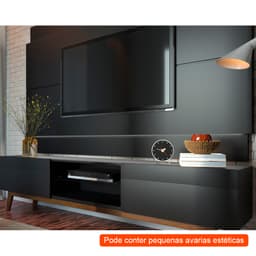 [OUTLET] Rack Classic Preto 218 cm