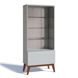 Cristaleira Classic 1G Branco Acetinado