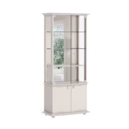 Cristaleira Monalisa 4 PT Off White