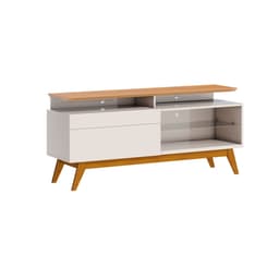 Rack Classic II Off White e Nature 64x146 cm