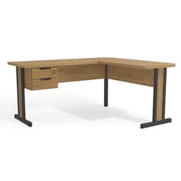 Mesa de Escritório Versátil Marrom