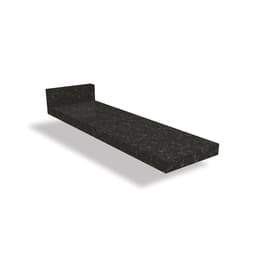 Tampo para Balcão Nox Preto 15 cm
