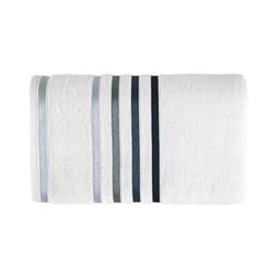 Toalha de Rosto Lumina Branca e Azul