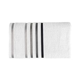 Toalha de Rosto Lumina Branca e Preta
