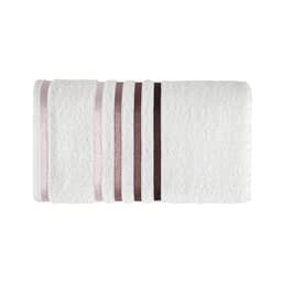 Toalha de Rosto Lumina Branca e Roxa