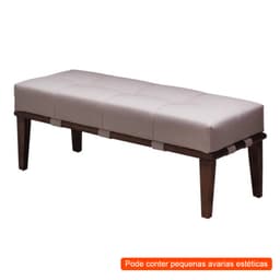 [OUTLET] Banco Lívia Bege 100 cm
