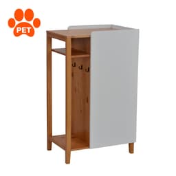 Aparador Milu para Pet Branco e Avelã