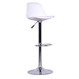 Banqueta Giratória Eames Branca