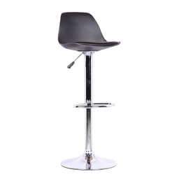 Banqueta Giratória Eames Preta