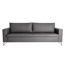 Sofá 2 Lugares Adrian Veludo Cinza 190 cm