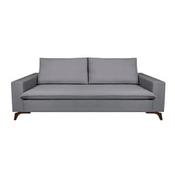 Sofá 3 Lugares Gregory Cinza 220 cm