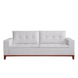 Sofá 3 Lugares Holborn Linho Cinza 240 cm