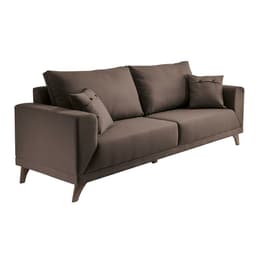 Sofá 3 Lugares Manchester Marrom 240 cm