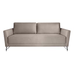 Sofá 3 Lugares Nikos Bege 200 cm