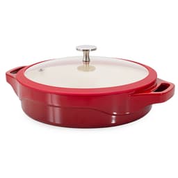 Panela Essencialy Vermelha 24 cm
