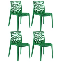 Kit 4 cadeiras Gruvyer jantar cozinha Verde