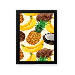 Quadro Abacaxi 33X43cm