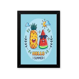 Quadro Frutas Summer 33X43cm