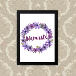 Quadro Namaste 33X43cm