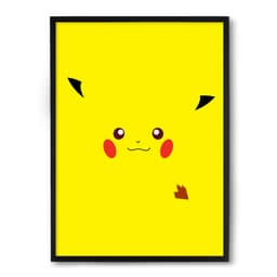Quadro Nerderia Pikachu Minimalista