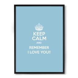 Quadro Nerderia Remember Azul