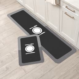 Kit Tapete de Cozinha 2 peças Prato