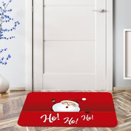 Tapete de Natal para Porta Ho Ho Ho
