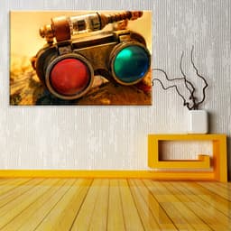 Tela Decorativa em Canvas Lentes Color