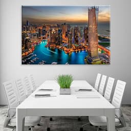 Tela Decorativa em Canvas New Dubai