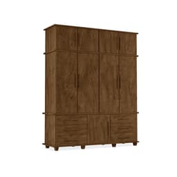 Guarda Roupa Dortmund 4 Portas Malbec