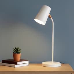 Luminária de Mesa Abajur Clara Branco