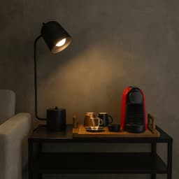 Luminária de Mesa Abajur Elis Preto