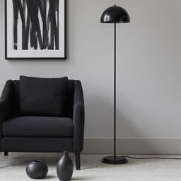 Luminária de Piso Chão Komaco Preto