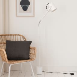 Luminária de Piso Chão Nelle Branco