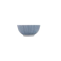 Bowl Atlantis Azul e Branco 13 cm