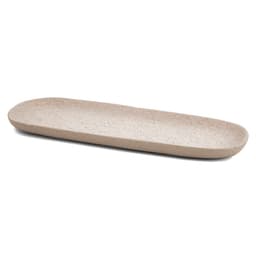 Bandeja Decorativa Arredondada 2x32 cm Bege