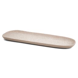 Bandeja Decorativa Arredondada 2x40 cm Bege