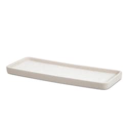 Bandeja Decorativa Flat 1x26 cm Bege